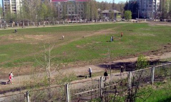 Запасное поле Республиканского стадиона